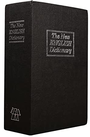 Buch-Safe, Sicher Buchsafe Tresor Büchersafe, Security Box, Buchtresor Mit Kombinationsschloss, Buchsafe Mit Zahlenschloss, Tresor Für Zuhause Für Schlüssel, Geld, Dokumente, Bargeld, Schmuck