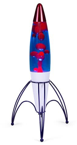 thumbsUp! Lámpara de Lava Retro - Rocket