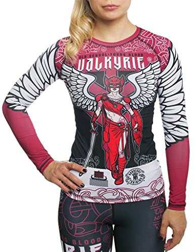 Hardcore Training Valkyrie Rashguard Femme Compression Manches Longues MMA