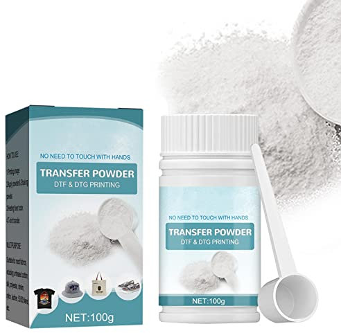 EventerPoudre DTF pour Sublimation - prétraitement DTF - Poudres Chaudes Fonte prétraitement DTF, adhésif Chaud imperméable Fonte pour des imprimantes DTF et