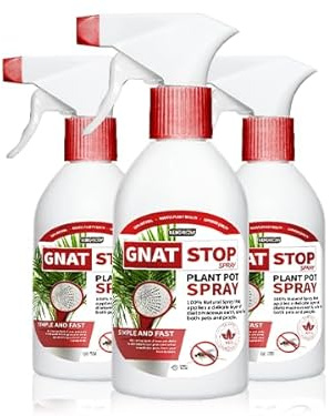 Gnat Stop Spray - The Ultimate Plant Pot Spray for Effortless Pest Control in Houseplants Stops Fungus Gnats & Plant Flies (500 MilliLitre)