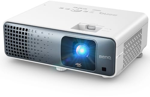 BenQ TK710 4K HDR Laser 3200lm projektor mit 4ms Reaktionszeit | 240Hz Bildwiederholrate | HDR10 & HLG | ARC/eARC | Vertikale Linsenverschiebung | 3D-Trapezkorrektur | 1,3-facher Zoom | HDR-Spielmodi