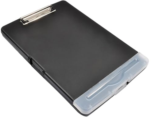 TOVINANNA Dossier Multifonction Portable avec Pince Rigide Organiseur Léger et Étanche pour École Bureau et Usage Quotidien Porte-documents Polyvalent pour Étudiants et Professionnels