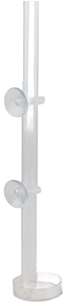Qcwwy Mini Tubo Acrílico para Alimentación de Camarones, Alimentador de Camarones de Cristal Transparente para Acuario de Peces, Adecuado para Alimentación de y Peces de Cristal (Los 40cm)