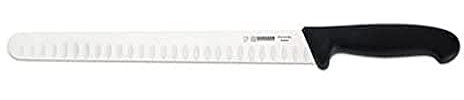 Giesser seit 1776 - Made in Germany - Schinkenmesser schwarz, Basic Black, Klinge 28 cm, lange Kullen, rutschfest, scharfes Wurstmesser spülmaschinenfest, rostfrei