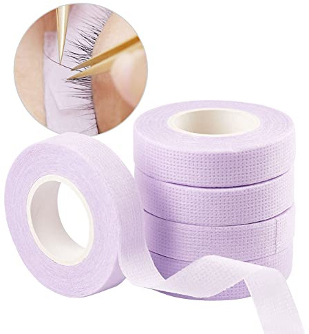 Lunamoon Nastro per Extension Ciglia Eyelash Tape 6 Rotoli