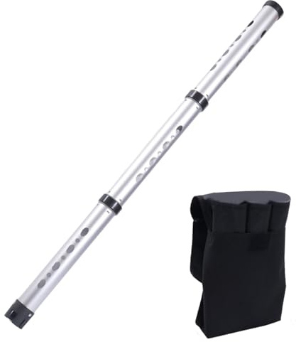 Tubo per palline da golf, staccabile, portatile, in lega di alluminio
