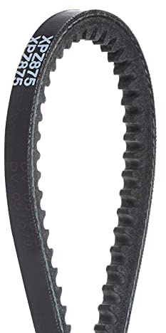 sourcing map XPZ875 Trapezoidales Correas Transmisión Correa 875mm Paso Longitud Goma para Potencia Transmisión