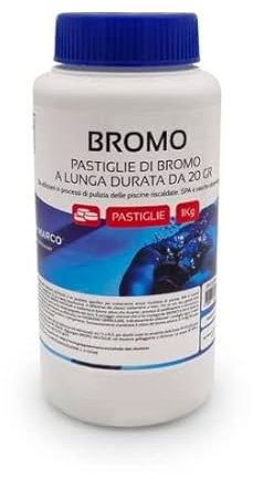 Bromo per piscina ad azione lenta da 1 Kg San Marco