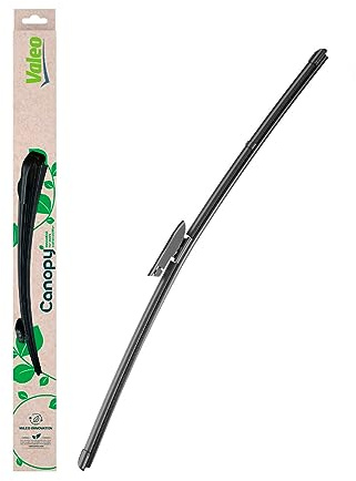 VALEO Canopy - CAN87 - Escobilla Limpiaparabrisas Plana Hecha Con Materiales Naturales Y Reciclados De Longitud: 650mm (Paquete x1) - Limpiaparabrisas Frontal - 583987