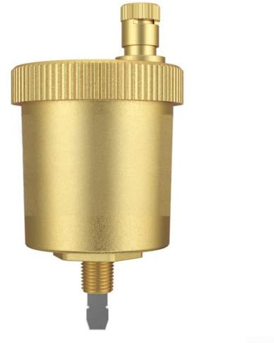 1/8 Inch Automatic Air Vent Valve, Automatic Air Bleed, for Hot Water Radiators, Brass Automatic Vent Valve For Enhanced Heating Machine Performance