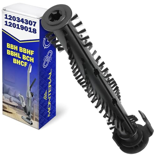 MONTERAL Rodillo Cepillo Aspiradora sin Cable 238 mm con Código Original 12034307 12019018 para Bosch para Siemens BBH BBHF BBHL BCH BHCF - Garantía de 10 Años