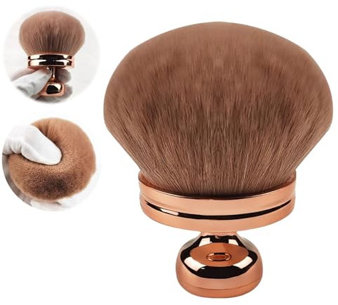 Extra Large Body Makeup Brush,Tanning Brush,Bronzer Suncreen Applicator, Portable Self Tanning Brushs for Body & Leg Makeup (brown)