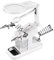 GuDoQi Soldering Helping Hands Magnifier Station, 3X 4.5X 25X Magnifying Glass with LED Light, Jewellers Loupe with Clamp and Alligator Clips for Soldering, Assembly, Repair, Modeling, Crafts