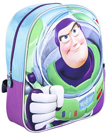 CERDÁ LIFE'S LITTLE MOMENTS Mochila con Luces Led de Buzz Lightyear, Unisex niños, Multicolor, Talla única