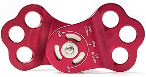 Bor Kletterrolle, Hochleistungs-Kletterrolle, Anhängerkupplung, Kletterausrüstung Für Baumpfleger, 30 KN, Dreifach-Anbaurolle, Baumfelsen, Abseilen, Ausrüstung Für Baumpfleger,YUYANAIAI