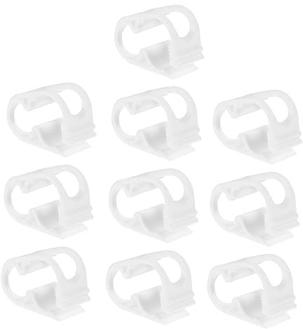 BUGUUYO 10pcs Clamp Hose Clamps Flow Control Tube Clip for Water Butt Hose Flexible Pipe and Clips Assorted Needs Ensuring Secure Valves and Water Flow Control