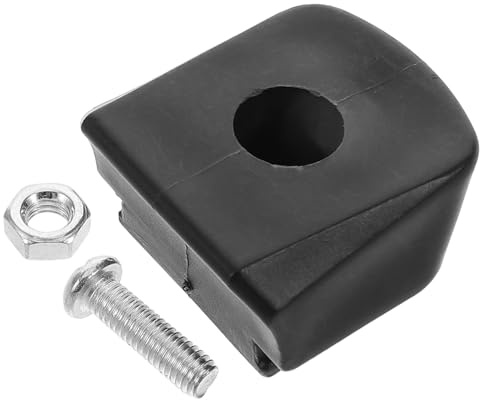 Mikinona Roller Skate Accessories Skate Stoppers Brake Replacement Brake Part Wear-resistant Pu Plastic Black for Indoor Skating