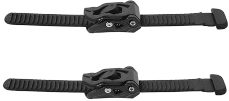 LAPYAPPE 2 Uppsättningar Justerbara Rullskridskor Remmar Spänne Inline Skate Strap Ersättning för Quad och Inline Skates Nylonmaterial för Säker Passform och Maximal Stabilitet vid Snabb