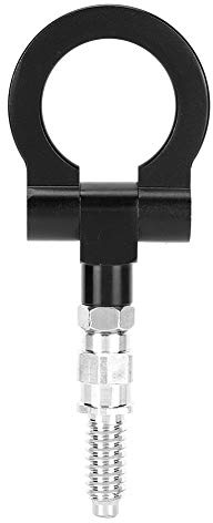 EBTOOLS Bärgningskrok, europeisk bil CNC släpvagn dragkrok exteriör biltillbehör (svart)