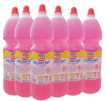 MAURY'S kit Lindor Alcool Etilico Denaturato 90° (6 litri)