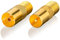 SEBSON SAT Antenne Adapter Set - 1x F-Buchse auf Koax Stecker (IEC), 1x F-Buchse auf Koax Buchse (IEC) - SAT Kabel Adapter