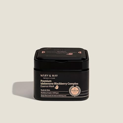 Mary & May Premium Idebenon Blackberry Complex Essence Maske 20ea
