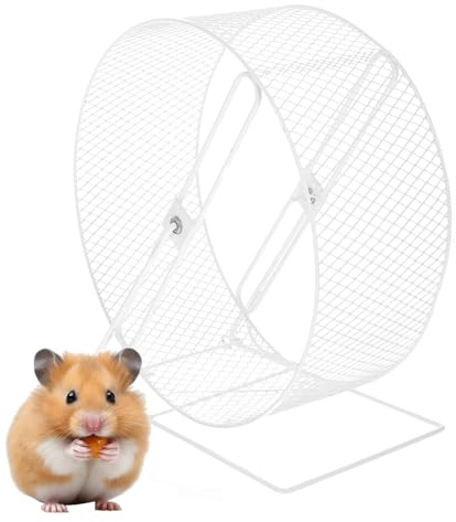 Tyst hamsterhjul, tyst smådjur löparhjul, hamster löparhjul, roliga hamsterleksaker för hamstrar möss gerbils