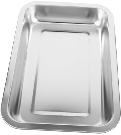 Yardwe Große Katzenklo Mit Niedrigem Offene Katzentoilette Rostfreiem Für Einfache Nutzung Und Hygiene Für Katzen Und Kätzchen