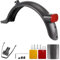 ZIGefofo Hinterer Kotflügel Electric Scooter Mudguard Hinterers Schutzblech Heckfender Hinten Fender Ersatz Set Kompatibel für Xiaomi E Roller Mi M365 S1 Pro 2 Schutzbleche E-Scooter Zubehör