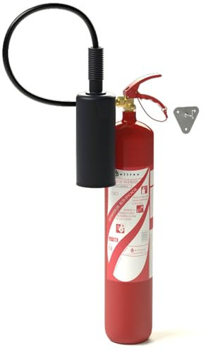 FERRETELIX Extincteur CO2 5 kg homologué efficacité 89B G