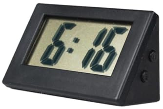 Mini reloj despertador digital LED para escritorio, pantalla silenciosa, reloj electrónico de luz de oficina X6T8