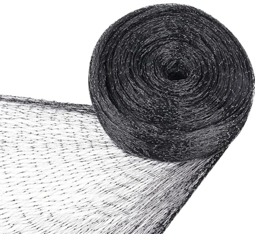 Filet de protection contre les oiseaux, 5 x 15 m, à mailles serrées, filet de protection contre les oiseaux, les arbres fruitiers, le jardin, le balcon ou l'étang, les arbres fruitiers