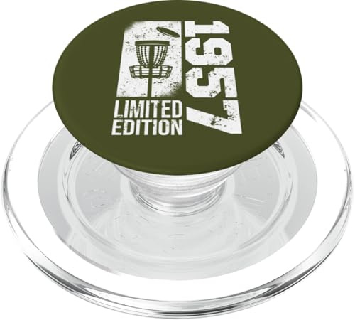 DiscGolf Disc-Golf-Jugador Nacido en 1957 Disc-Golf PopSockets PopGrip para MagSafe