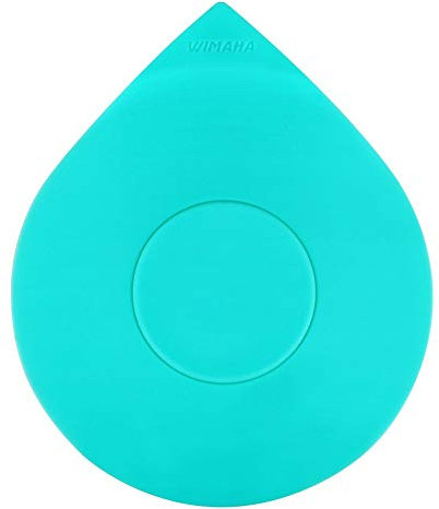 WIMAHA Bouchon de vidange de Baignoire Silicone en Caoutchouc Recyclable Couvercle de pour 1-1/2-4in Salle de Bain,Blanchisserie,Cuisine Usage Universel,Conception de Gouttes d'eau