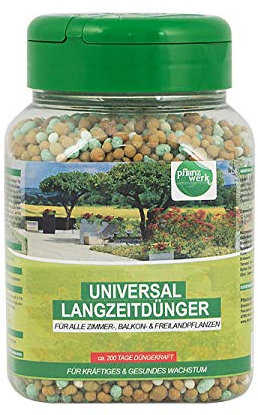 PFLANZWERK® Pflanzkübel Universal Langzeitdünger Blumenerde Premium Dünger 500g - 2 Stück - *LANGZEITWIRKUNG* *MINERALISCH* *DEUTSCHE QUALITÄTSWARE*
