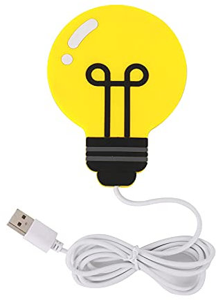 I-TOTAL® - Calentador de Tazas USB/Conector USB para Ordenador o Cargador. Calienta Bebida/Calentador de Taza (Math)