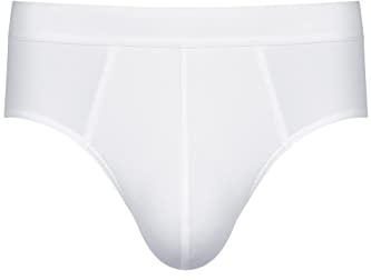 Mey Men's Jazz Pants - Underwear with Shaping Piping and Super Soft Terry Towelling Inserts - With Last Drop Technology - Basics Softball Series - 38178, White, XL