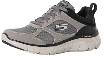 Skechers Mens Flex Advantage 5.0 Gano Runners Charcoal/Black 9 (43)