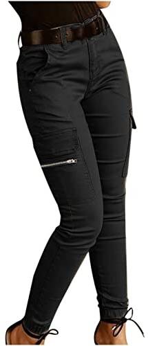 Keepink Pantalon de Sport Cargo Haute Taille - Legging avec Poches - Extensible pour Gym, Fitness, Yoga et Combat