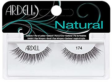 Ardell Natural 174 False Eyelashes, Vegan Friendly, 1 Pair (Pack of 1)