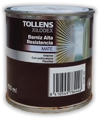Barniz Alta Resistencia Mate Interior 250 Ml (Nogal de Canadá 505)