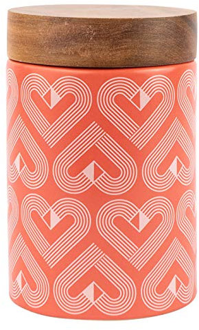 Vibe Medium Storage Jar - with wooden lid