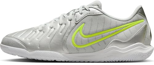 Nike Legend 10 Academy IC Scarpe per Calcetto a Cinque da Uomo Metallic Silver/White Volt 45
