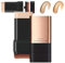 Fendibang Foundation Stick, 2 in 1- Luxury Anti-Wrinkle Foundation Stick, Fendibang Natural Matte Finish Foundation Stick with Brush, 3 in 1 Double Head Foundation Make-Up Stick (Nature)