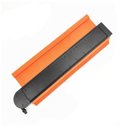 Contour Gauge Profile Tool with Lock 10 Inch/25cm, Profile Gauge Tool Contour Gauge Duplicator Marking Gauge Woodworking Tools Laminate Flooring Tools Thoughtful Gifts for Men