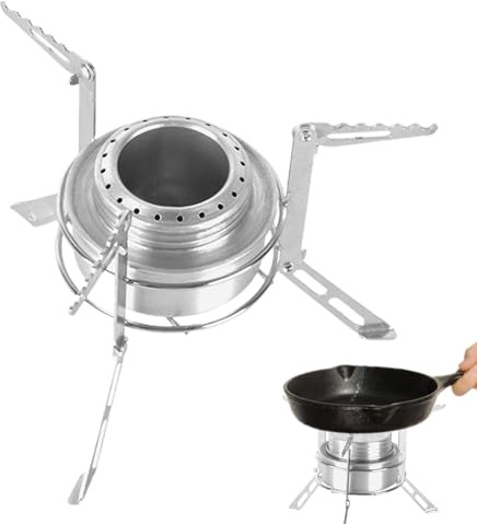Mini-alkohol - bärbar alkohol med stödram, spis för camping | Campingutrustning, lätt Stove, endast för väskresor