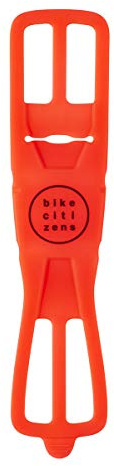Bike Citizens Finn - The Universal Smartphone Holder for Any Bike and Any Phone! with Bike Navigation - Smartphone Mount for Your Bicycle, MTB or Road Bike (Red).