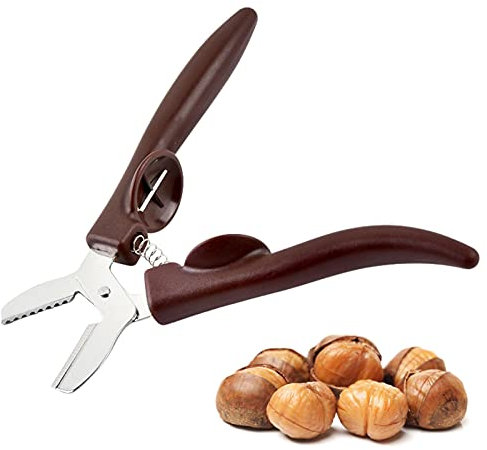 Tijeras para pelar castañas Castaño Nuevo Castaño Afeitado Castaño Afeitado Cocción Corporal para pelar castañas Cocina para pelar castañas Pinza para castañas Acero para la Cocina