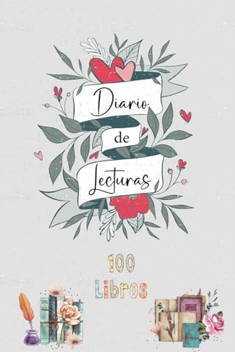 Diario de lecturas: Cuaderno de registro de lecturas perfecto para los amantes de los libros.Anota los 100 libros que has leído para no olvidarlos.A5.51
